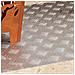 Dischi Quadrati 4 pcs Argento 100 x 50 cm Alluminio - Foto miniatura 3