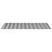 Dischi Quadrati 4 pcs Argento 100 x 50 cm Alluminio - Foto miniatura 4