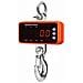 Bilancia Digitale A Sospensione Con Display Led 500kg - Alimentata A Batteria Orange - Foto miniatura 1