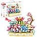 Set blocchi da costruzione 438 Pezzi Vaso di Fiori per bambini - Foto miniatura 1