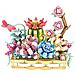 Set blocchi da costruzione 438 Pezzi Vaso di Fiori per bambini - Foto miniatura 3
