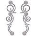 Orecchini Pendenti a Vortice di Classe - Foto miniatura 5