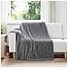 Coperte da Pile 6 pcs Grigio scuro 200 x 150 cm Panno - Foto miniatura 2