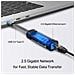 USB Type-C to 2.5 Gigabit Ethernet Network Adapter - UE310C - Foto miniatura 3