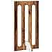 Recinto pieghevole per animali 2 pcs Legno di quercia - Foto miniatura 4