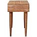 Scrivania Fatta a Mano Marrone Teak Legno di Acacia Massello - Foto miniatura 6