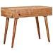 Scrivania Fatta a Mano Marrone Teak Legno di Acacia Massello - Foto miniatura 7