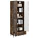 Set di armadi 2 pcs 66 x 34,5 x 95 cm Legno ingegnerizzato - Foto miniatura 2