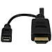 Cavo Convertitore attivo HDMI a VGA - Adattatore HDMI a VGA M / M - 1920x1200 / 1080p Nero da 1,8m - Foto miniatura 2