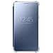 Custodia Libro Semitrasparente Originale Clear View Nera Galaxy A5 2016 - Foto miniatura 2