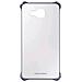 Custodia Libro Semitrasparente Originale Clear View Nera Galaxy A5 2016 - Foto miniatura 4