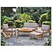 Set Da Giardino In Legno Acacia Marrone Manila - Foto miniatura 4