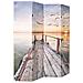Paravento Pieghevole 160x170 cm Stampa Lago - Foto miniatura 3
