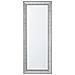 Specchio Da Parete In Colore Argento 50 X 130 Cm Bubry - Foto miniatura 22