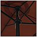 Ombrellone Da Esterni Palo In Alluminio 460x270cm Terracotta - Foto miniatura 6