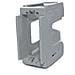 Adattatore Supporto 1 Modulo S44 Per Guida Din 53/44 - Foto miniatura 1