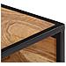 Tavolino da Salotto 70x70x32 cm in Legno Massello d'Acacia - Foto miniatura 2