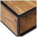 Tavolino da Salotto 70x70x32 cm in Legno Massello d'Acacia - Foto miniatura 4