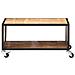 Tavolino da Salotto 70x70x32 cm in Legno Massello d'Acacia - Foto miniatura 7