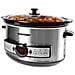 3,5 Litri Digitale Led Acciaio Inox Slow Cooker Con Timer E Funzione Di Mantenimento Del Calore - Foto miniatura 1
