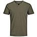 Split Neck Tee Ss Noos T-shirt Manica Corta Uomo Taglia S - Foto miniatura 2