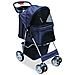 Passeggino Per Cani E Gatti Modello Pet Stroller Con Cuscino Imbottito Sfoderabile Fino A 15kg - Foto miniatura 1