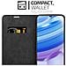 Custodia Compatibile Con Xiaomi Redmi 10x 5g In Rosso Mela - Coperchio Protettiva Con Chiusura Magnetica, Funzione Stand E Tasca Per Le Carte - Foto miniatura 4