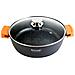 Wecook Ecochef Casseruola Bassa 40cm Induzione, Coperchio Di Vetro, Antiaderente Alluminio Fuso  Nero - Foto miniatura 7