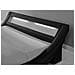 Paddington Struttura Letto In Similpelle Nera Con Led 140x190 Cm - Foto miniatura 8