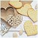 Kit Tagliabiscotti Cuore + 2 Penne Al Cioccolato Marrone E Blu Notte - Foto miniatura 1