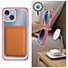 Cover Iphone 14 Sottile Antiurto Compatibile Con Magsafe Rosa - Foto miniatura 3