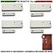 Sensore Magnetico Wireless Fr. 433,92 Mhz Rilevatore Sismico Regolabile 2 Pezzi Per Antifurto Ingresso Nc E Contaimpul - Foto miniatura 1