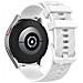 Bracciale Per Garmin Vivoactive 4 / Vivoactive 3 / Venu 20 Mm White - Foto miniatura 3