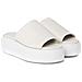 Flatform Slide Ciabatte Pelle Scarpe Donna Beige Eu 39, Hw0hw01943 0f8 - Foto miniatura 1