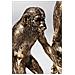 60807 statuetta e statua ornamentale Nero, Oro Poliresina - Foto miniatura 6