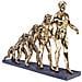 60807 statuetta e statua ornamentale Nero, Oro Poliresina - Foto miniatura 3