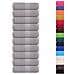 Asciugamani Per Sapone 10 Pz Grigio 30x30cm 360g/m 100% Cotone - Foto miniatura 2