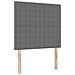 Letto con Box Spring e Materasso Grigio Chiaro 120x200 cm Tessuto in corduroy - Foto miniatura 7