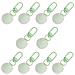 Set Da 10 Portachiavi Con Ciondolo A Pompon Carino - Accessorio Alla Moda Green - Foto miniatura 1