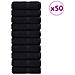 Asciugamani Premium 'SOLUND'50 pcs Nero 30x50 cm 550 gsm - Foto miniatura 1