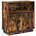 Credenza con LED Rovere fumo 71 x 34.5 x 75 cm - Foto miniatura 1