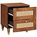 Comodini con cassetto 2 pcs 40 x 33.5 x 46 cm - Foto miniatura 3