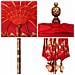 Parasol Balinese Rosso (180-190) x 260 cm - Foto miniatura 7