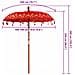 Parasol Balinese Rosso (180-190) x 260 cm - Foto miniatura 8