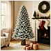 Albero Di Natale Royal 210cm Innevato Base Troco Realistica 1324 Punte Foltissimo - Foto miniatura 2