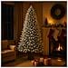 Albero Di Natale Royal 210cm Innevato Base Troco Realistica 1324 Punte Foltissimo - Foto miniatura 3