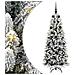 Albero di Natale artificiale con 150 LED Bianco 150 cm - Foto miniatura 1