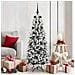 Albero di Natale artificiale con 150 LED Bianco 150 cm - Foto miniatura 2