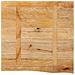 Piano Tavolo Bordi Vivi 60x60x3,8 cm in Legno Massello di Mango - Foto miniatura 5