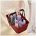 Cesto Doccia Portatile Piccolo - Organizer Bagno Con Drenaggio Rapido Red - Foto miniatura 2